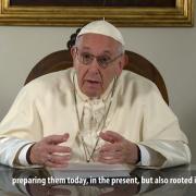 Pope greets Ireland [720p]
