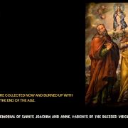 Homily of Today |Sts Joachim and Anne, Parents of the Blessed Virgin Mary | 7/26/2022| Rev. Santiago
