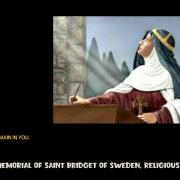 Homily of Today | Memorial of Saint Bridget of Sweden, religious |7/23/2022 |Rev. Santiago Martin FM