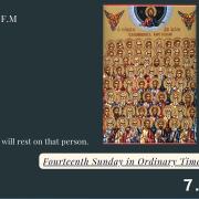 Homily of Today | Fourteenth Sunday in Ordinary Time | 7/3/2022 | Rev. Santiago Martin FM